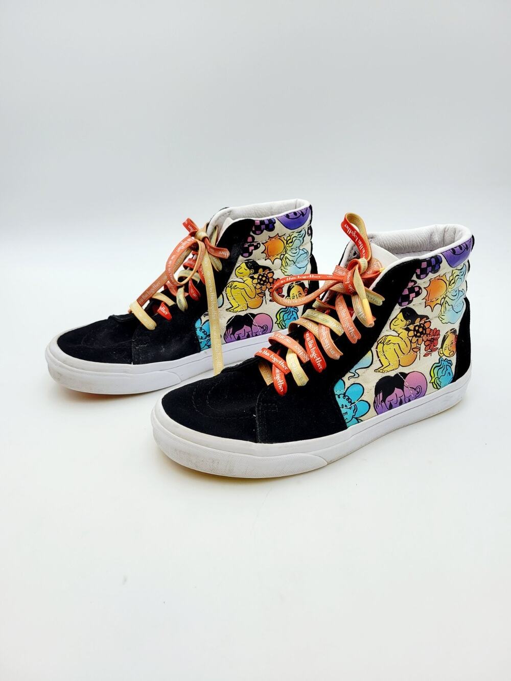 VANS SK8-Hi Cultivate Care We are In This Together Sneakers Mens 6 Womens 7.5
